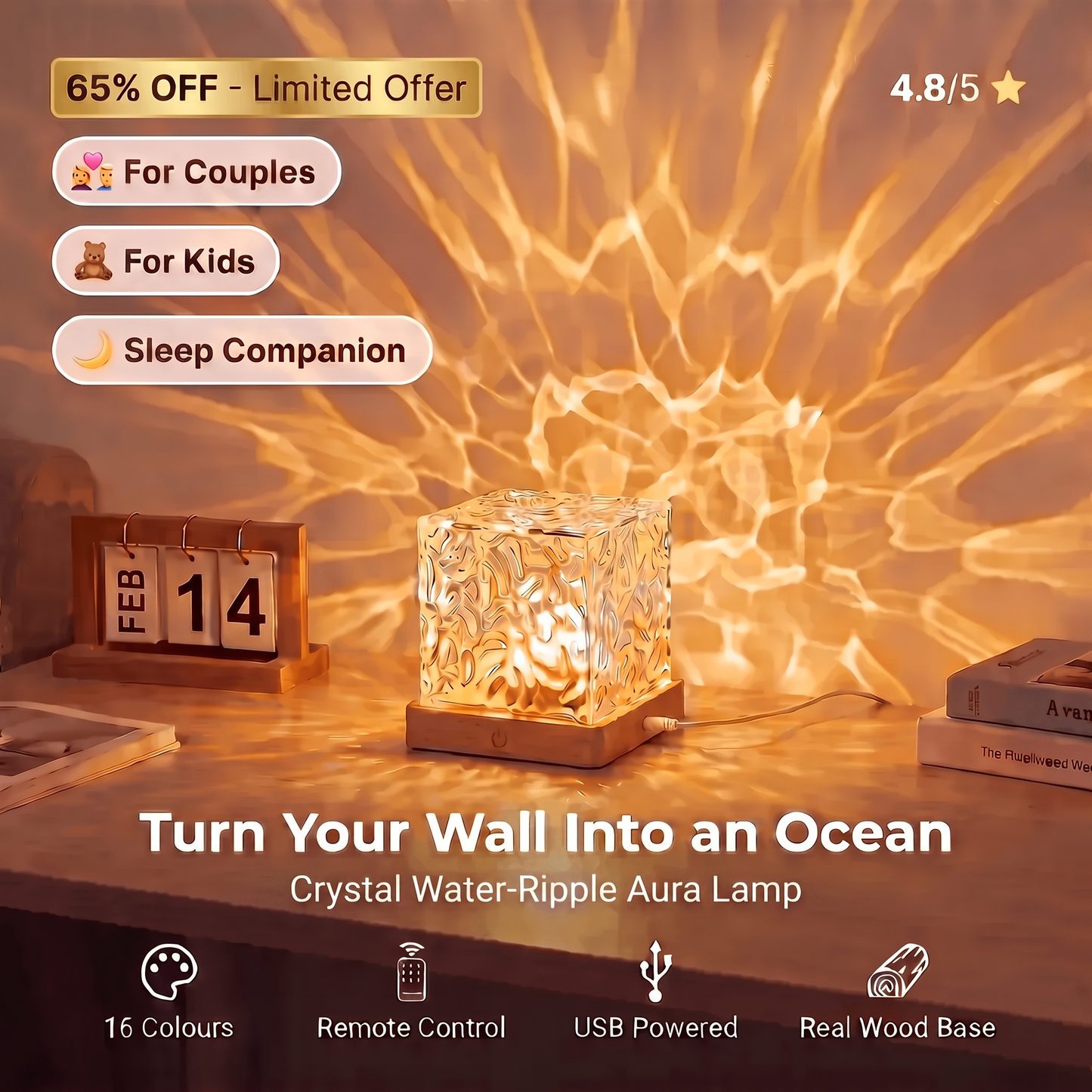 CosNova™ Couple Aura Lamp | Best seller